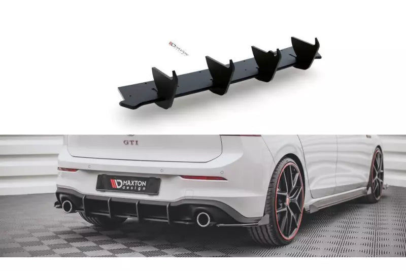 Maxton Design Street Pro Heckdiffusor für Volkswagen Golf 8 GTI – Ansicht 2