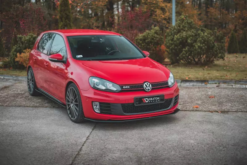 Maxton Design Street Pro Frontlippe V.3 für VW Golf 6 GTI / GTD – Ansicht 1