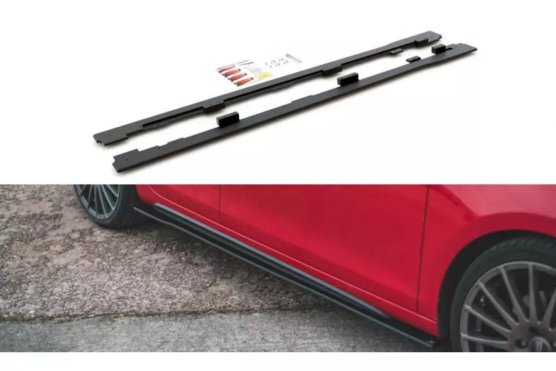 Maxton Design Street Pro Seitenschweller (Paar) für VW Golf 6 GTI / GTD – Ansicht 2