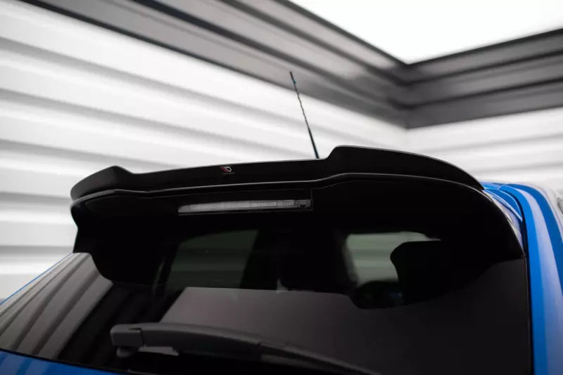 Maxton Design Heckspoiler Lippe V.1 für Peugeot 208 Mk2 Hochglanz schwarz – Ansicht 1