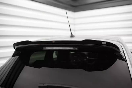 Maxton Design Heckspoiler Lippe V.2 für Peugeot 208 Mk2 Hochglanz schwarz – Ansicht 1