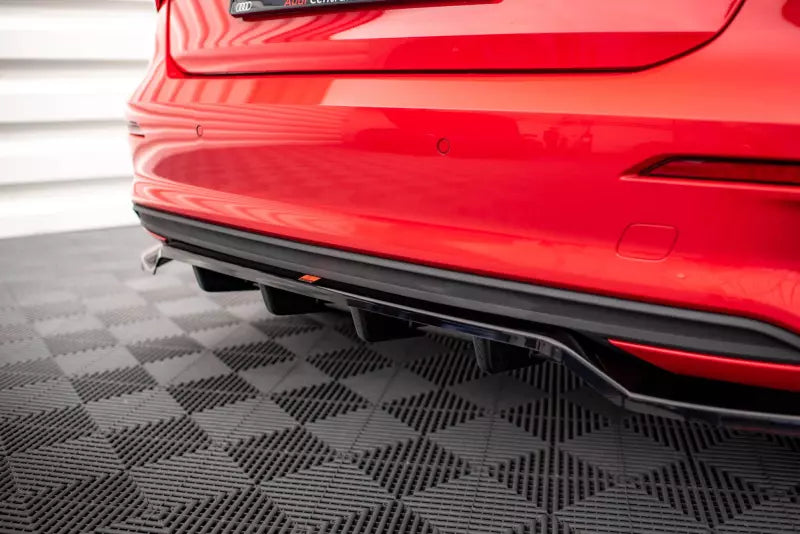 Maxton Design Heckdiffusor für Audi A3 Sportback 8Y Hochglanz schwarz – Ansicht 3