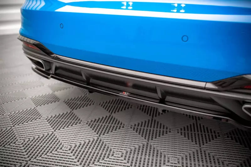 Maxton Design Heckdiffusor für Audi A5 S-Line B9 F5 Facelift Hochglanz schwarz – Ansicht 4