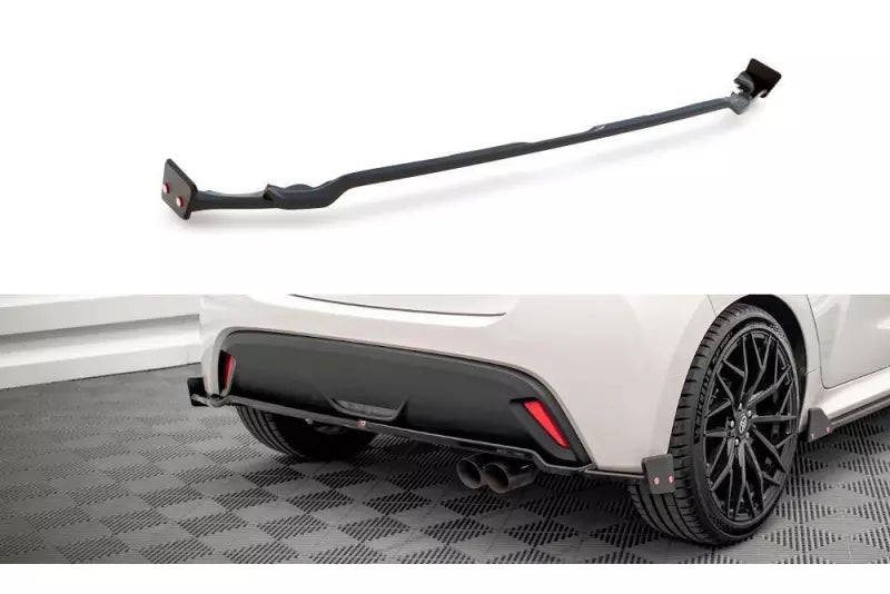 Maxton Design Heckdiffusor mit Flaps für Toyota Yaris Mk4 Hochglanz schwarz – Ansicht 2