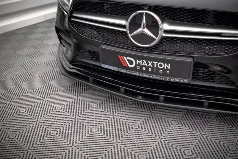 Maxton Design Street Pro Frontlippe für Mercedes A35 AMG / AMG-Line W177 – Ansicht 1