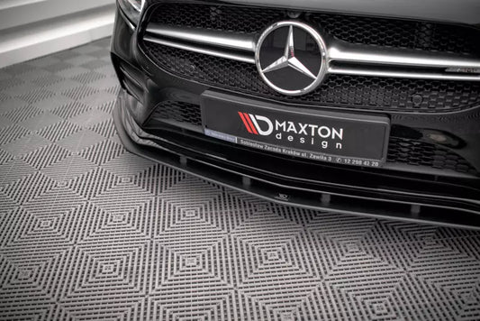 Maxton Design Street Pro Frontlippe für Mercedes A35 AMG / AMG-Line W177 – Ansicht 1