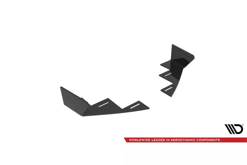 Maxton Design Street Pro Flaps für Ford Fiesta ST Mk6 Hochglanz schwarz – Ansicht 4
