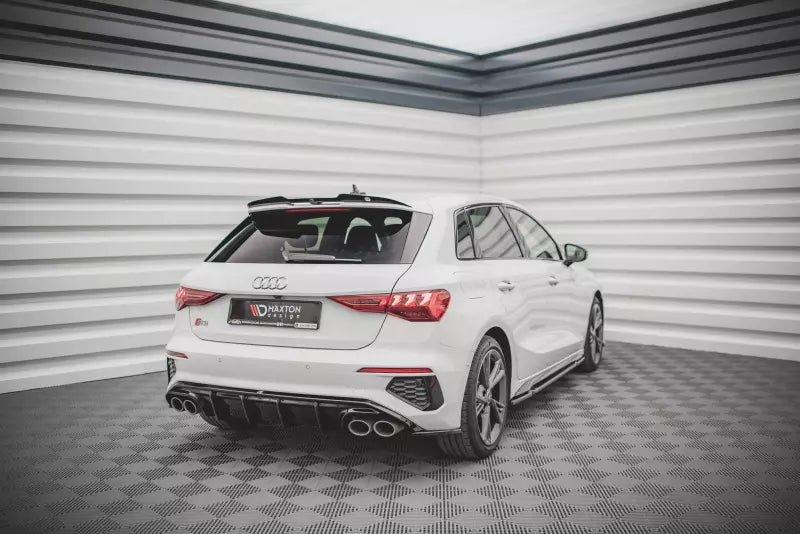 Maxton Design Heckdiffusor für Audi S3 Sportback 8Y Hochglanz schwarz – Ansicht 2