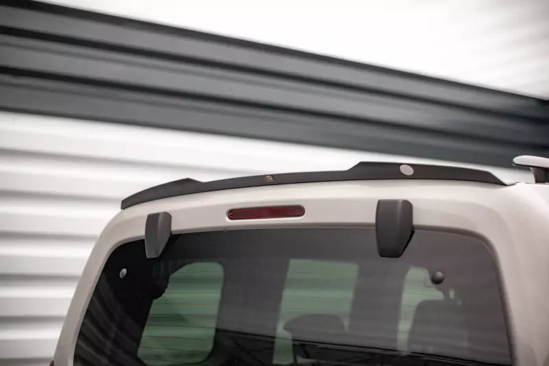 Maxton Design Heckspoiler Lippe für Citroen Berlingo Mk3 Hochglanz schwarz – Ansicht 1