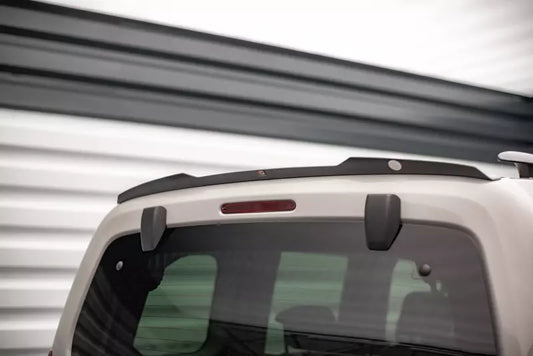 Maxton Design Heckspoiler Lippe für Citroen Berlingo Mk3 Hochglanz schwarz – Ansicht 1