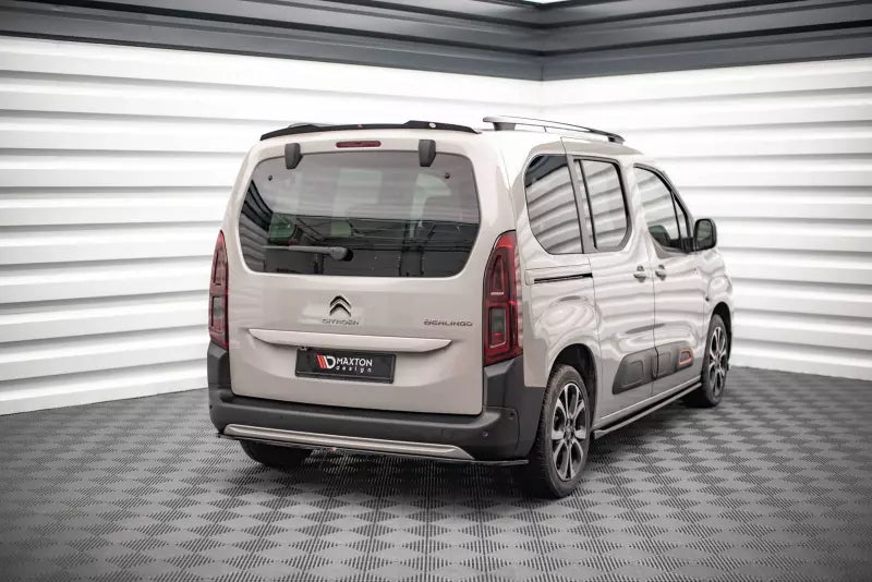 Maxton Design Heckspoiler Lippe für Citroen Berlingo Mk3 Hochglanz schwarz – Ansicht 3