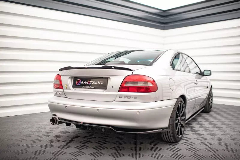 Maxton Design Heckspoiler Lippe für Volvo C70 Mk1 Hochglanz schwarz – Ansicht 2