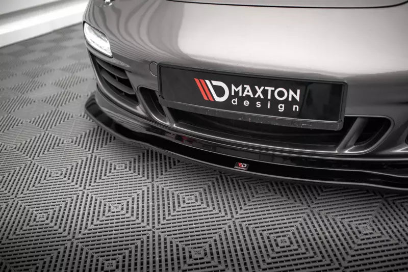 Maxton Design Frontlippe für Porsche 911 Carrera GTS 997 Facelift Hochglanz schwarz – Ansicht 2