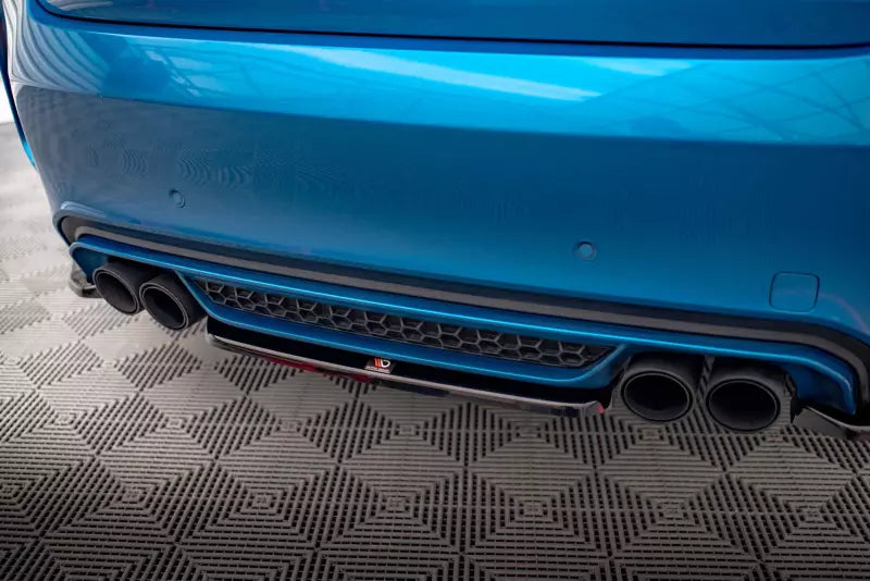 Maxton Design Heckdiffusor für BMW X6 M F86 Hochglanz schwarz – Ansicht 2