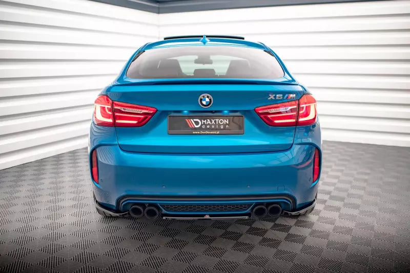 Maxton Design Heckdiffusor für BMW X6 M F86 Hochglanz schwarz – Ansicht 3