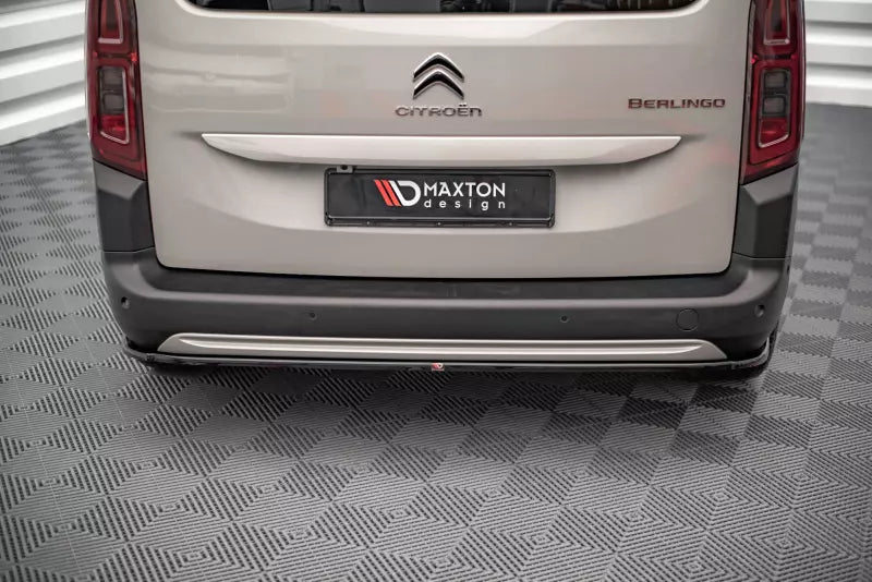 Maxton Design Heckdiffusor für Citroen Berlingo Mk3 Hochglanz schwarz – Ansicht 1