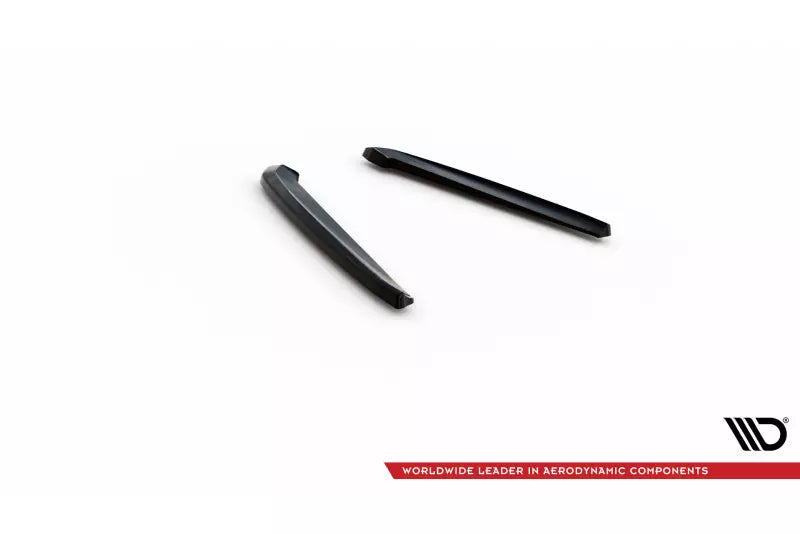Maxton Design Diffusor Flaps für Porsche Panamera / Panamera Diesel 970 Hochglanz schwarz – Ansicht 4
