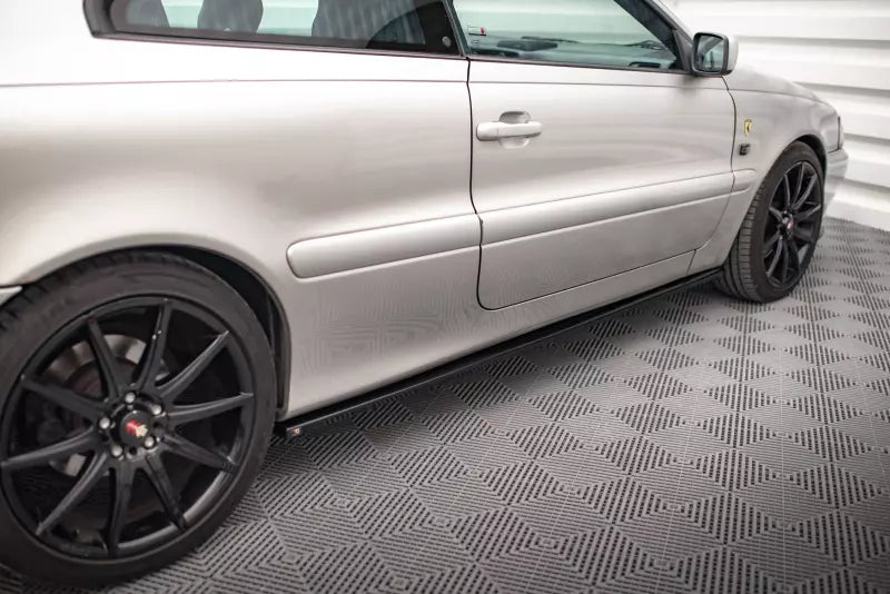 Maxton Design Seitenschweller (Paar) für Volvo C70 Mk1 Hochglanz schwarz – Ansicht 1