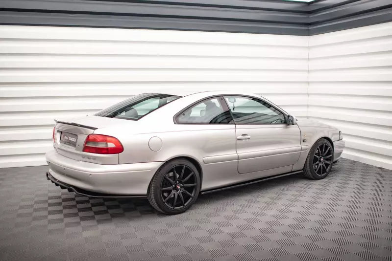 Maxton Design Seitenschweller (Paar) für Volvo C70 Mk1 Hochglanz schwarz – Ansicht 3