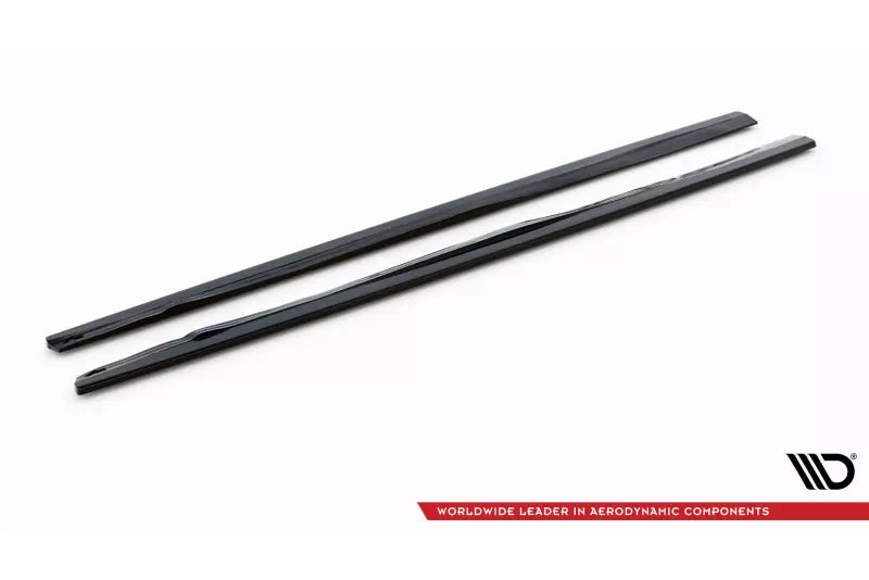 Maxton Design Seitenschweller (Paar) für Volvo C70 Mk1 Hochglanz schwarz – Ansicht 4