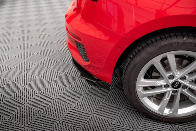 Maxton Design Street Pro Heckdiffusor Flaps Audi A3 Sportback 8Y Hochglanz schwarz – Ansicht 3
