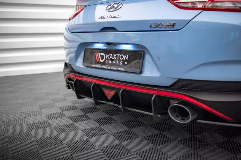 Maxton Design Street Pro Heckdiffusor für Hyundai I30 N Fastback Mk3 Schwarz – Ansicht 2
