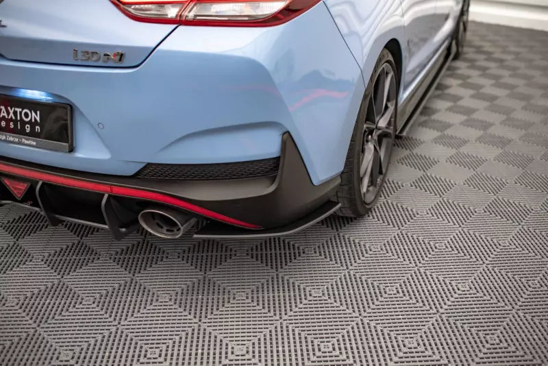 Maxton Design Street Pro Diffusor Flaps für Hyundai I30 N Fastback Mk3 schwarz matt – Ansicht 1