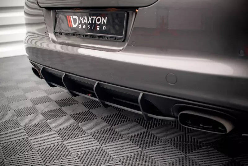 Maxton Design Street Pro Heckdiffusor für Porsche Panamera / Panamera Diesel 970 Schwarz – Ansicht 2