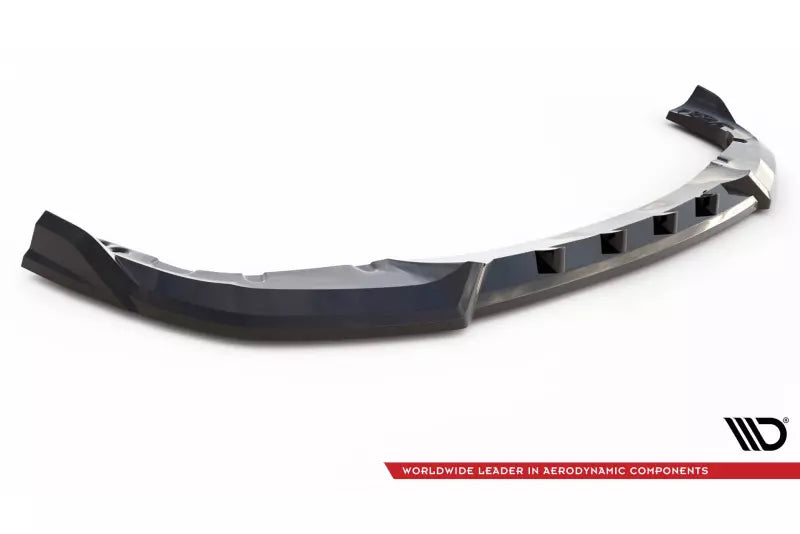 Maxton Design Frontlippe V.2 für BMW X6 M F96 Hochglanz schwarz – Ansicht 4