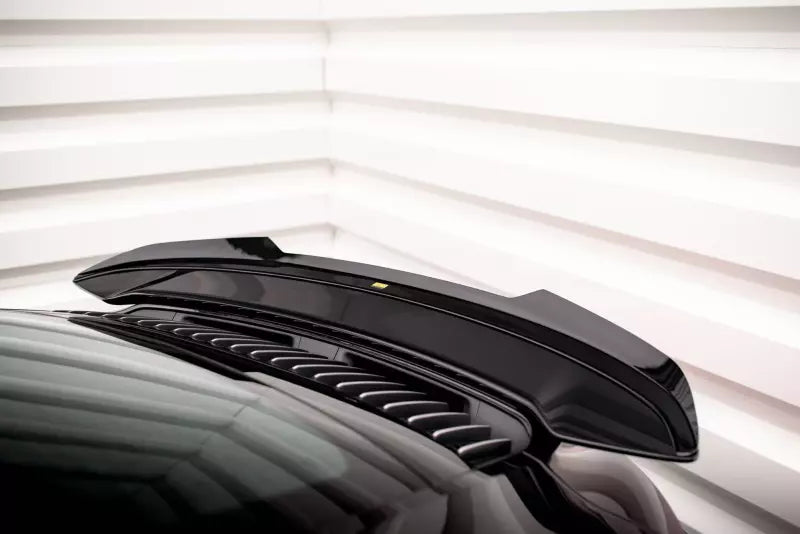 Maxton Design Heckspoiler Lippe für Porsche 911 Turbo S 992 Hochglanz schwarz – Ansicht 3