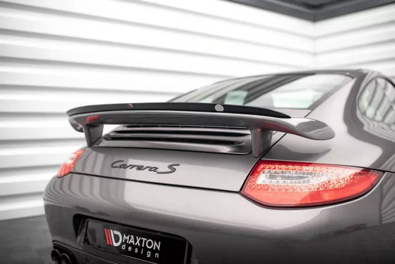 Maxton Design Heckspoiler Lippe für Porsche 911 Carrera / Carrera GTS 997 Facelift Hochglanz schwarz – Ansicht 1