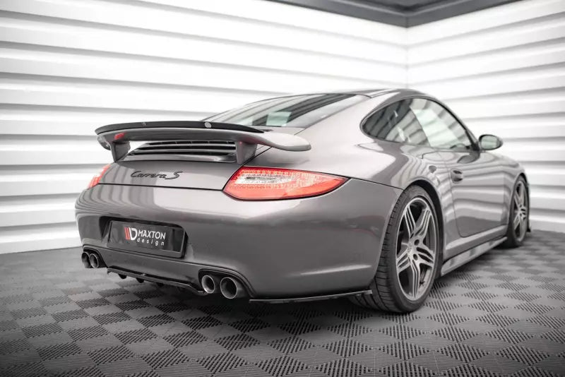 Maxton Design Heckspoiler Lippe für Porsche 911 Carrera / Carrera GTS 997 Facelift Hochglanz schwarz – Ansicht 2