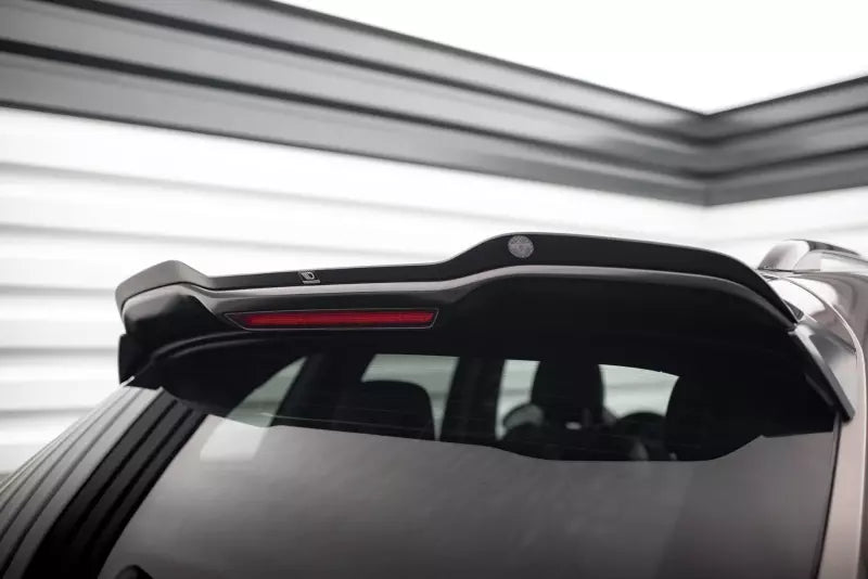Maxton Design Heckspoiler Lippe für Porsche Cayenne Mk2 Hochglanz schwarz – Ansicht 1