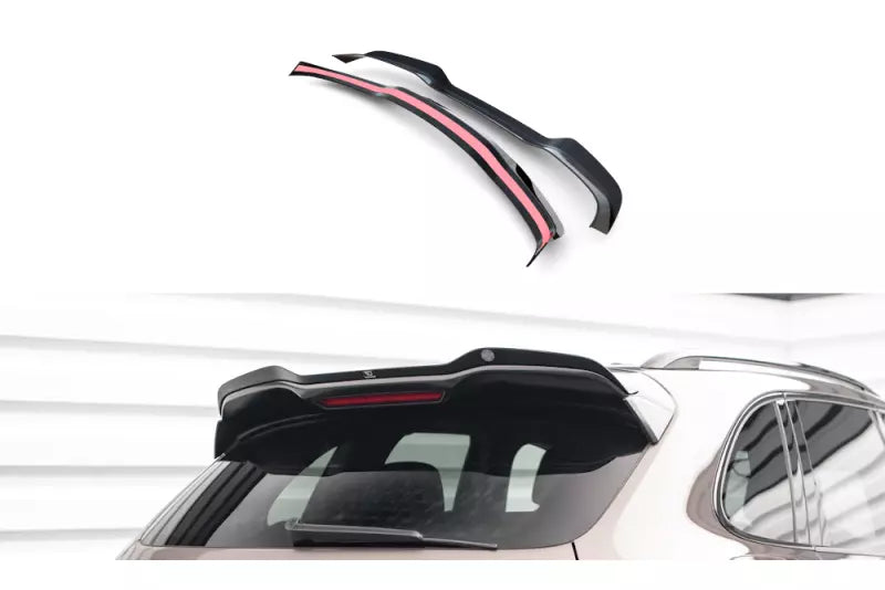 Maxton Design Heckspoiler Lippe für Porsche Cayenne Mk2 Hochglanz schwarz – Ansicht 2
