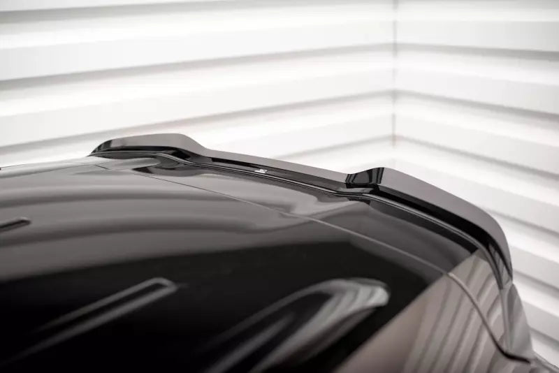 Maxton Design Heckspoiler Lippe für Porsche Cayenne Mk2 Hochglanz schwarz – Ansicht 4