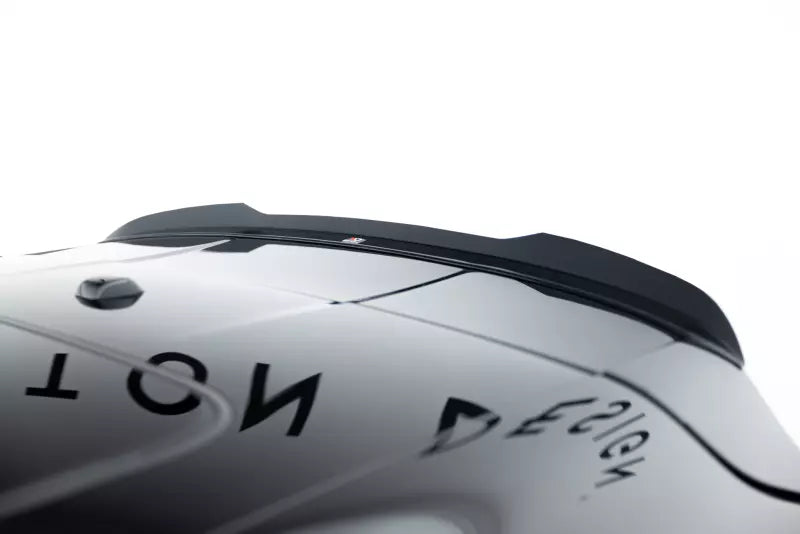 Maxton Design Heckspoiler Lippe für Porsche Macan Mk1 2014-2024 Hochglanz schwarz – Ansicht 3