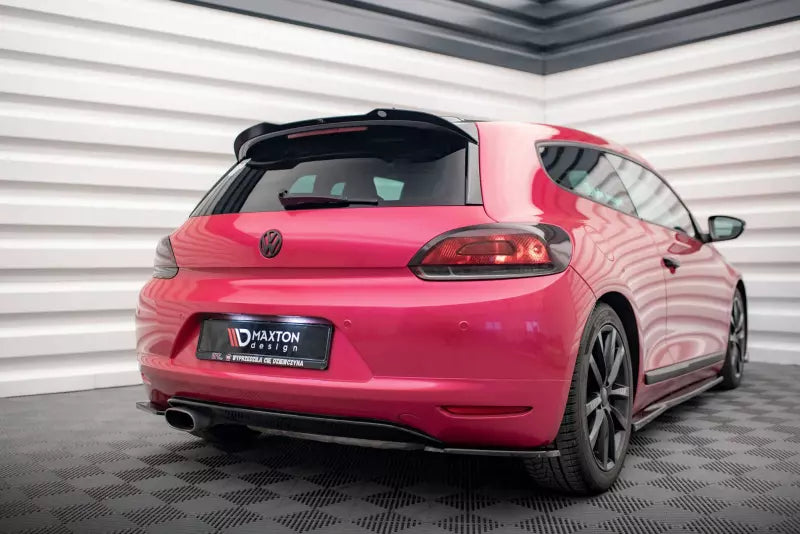 Maxton Design Heckspoiler Lippe V.2 für Volkswagen Scirocco Mk3 Hochglanz schwarz – Ansicht 2