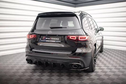 Maxton Design Heckdiffusor für Mercedes GLB 35 AMG / AMG-Line (X247) Hochglanz schwarz – Ansicht 1