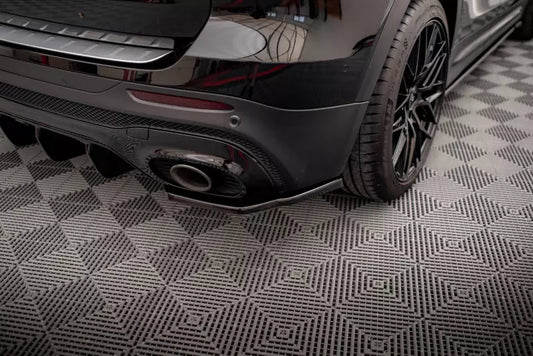 Maxton Design Diffusor Flaps für Mercedes GLB 35 AMG / AMG-Line (X247) Hochglanz schwarz – Ansicht 1