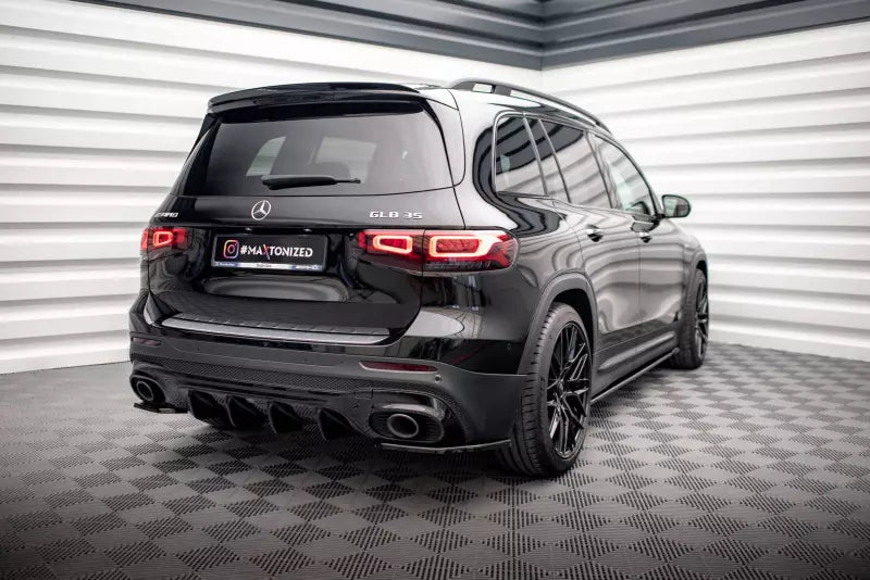 Maxton Design Diffusor Flaps für Mercedes GLB 35 AMG / AMG-Line (X247) Hochglanz schwarz – Ansicht 3