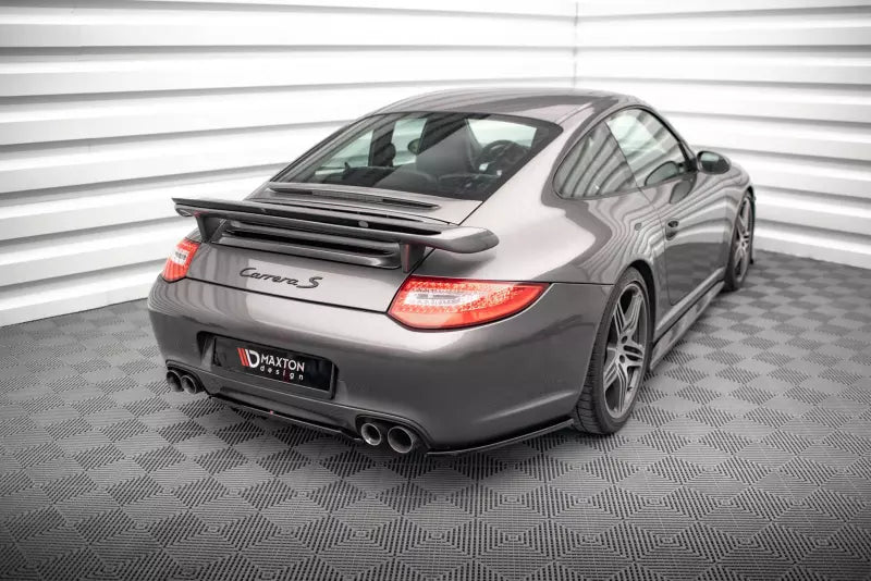 Maxton Design Diffusor Flaps für Porsche 911 Carrera / Carrera GTS 997 Facelift Hochglanz schwarz – Ansicht 2