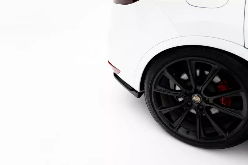 Maxton Design Diffusor Flaps für Porsche Cayenne Mk2 Hochglanz schwarz – Ansicht 2