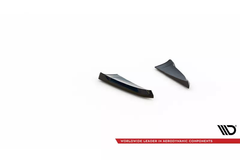 Maxton Design Diffusor Flaps für Porsche Cayenne Mk2 Hochglanz schwarz – Ansicht 4