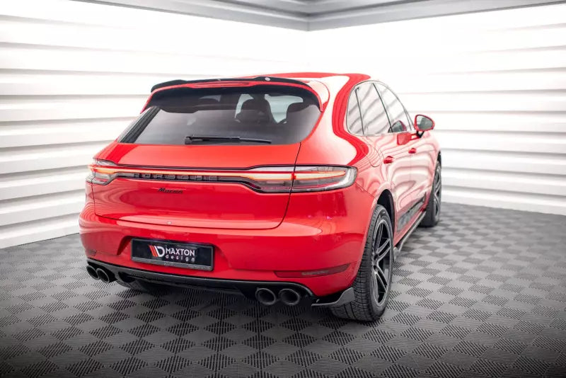 Maxton Design Diffusor Flaps für Porsche Macan Mk1 Facelift Hochglanz schwarz – Ansicht 3