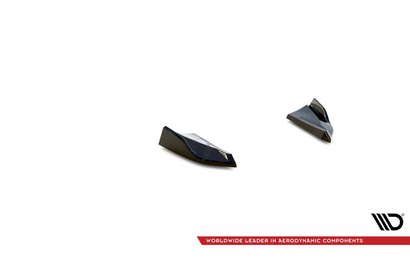Maxton Design Diffusor Flaps für Porsche Macan Mk1 Facelift Hochglanz schwarz – Ansicht 4