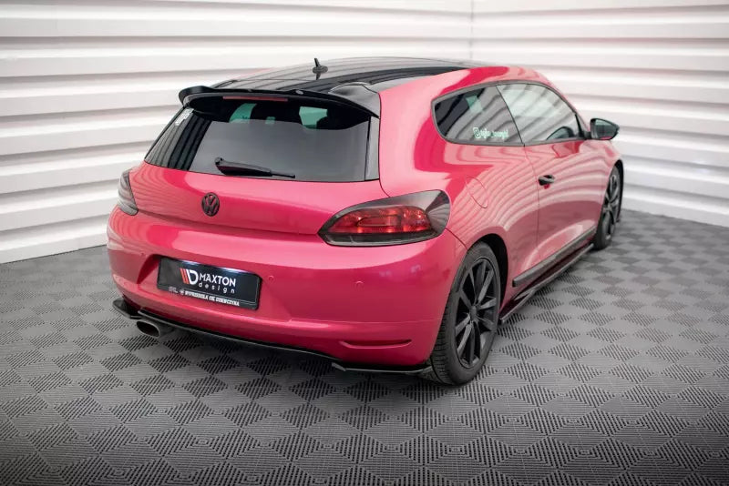 Maxton Design Diffusor Flaps für Volkswagen Scirocco Mk3 Hochglanz schwarz – Ansicht 2