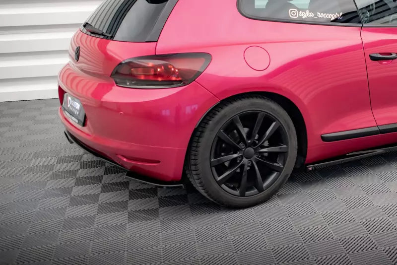 Maxton Design Diffusor Flaps für Volkswagen Scirocco Mk3 Hochglanz schwarz – Ansicht 3