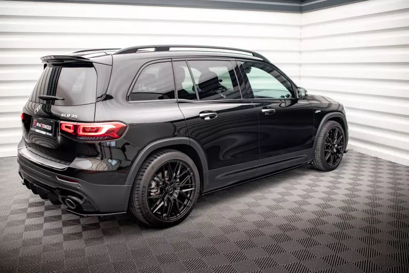 Maxton Design Seitenschweller (Paar) für Mercedes GLB 35 AMG / AMG-Line (X247) Hochglanz schwarz – Ansicht 3