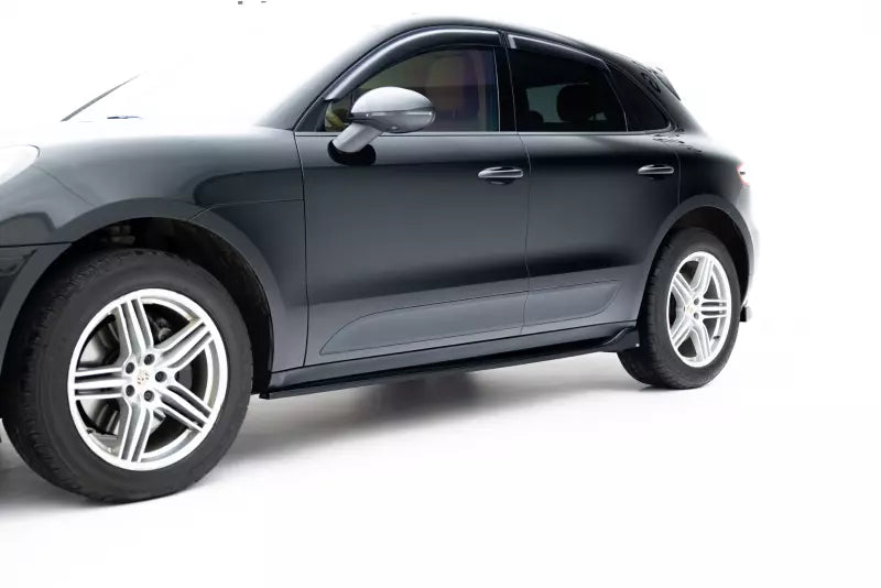 Maxton Design Seitenschweller (Paar) für Porsche Macan Mk1 Facelift Hochglanz schwarz – Ansicht 2