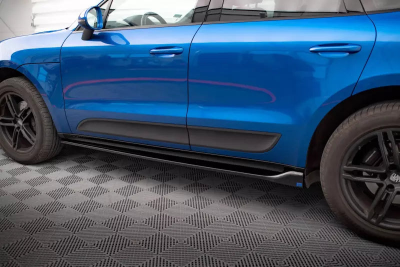 Maxton Design Seitenschweller (Paar) für Porsche Macan Mk1 Hochglanz schwarz – Ansicht 2